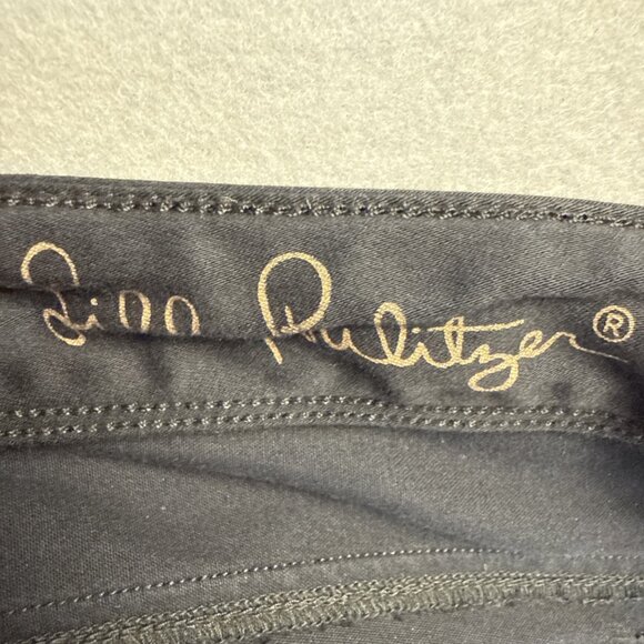 Lilly Pulitzer Worth Skinny Jeans‎ Womens Size 2 Soft Sateen Night Out Cocktail - Picture 12 of 16